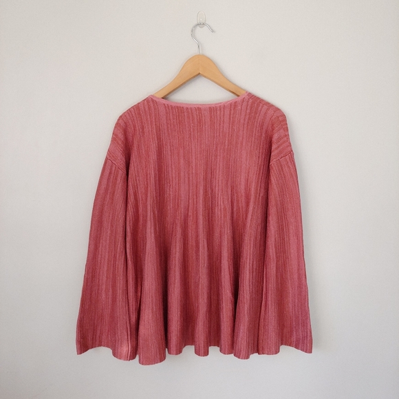 NWT Free People Sundae Swing Pullover Sweater Rose Pink Size Medium - Picture 6 of 14